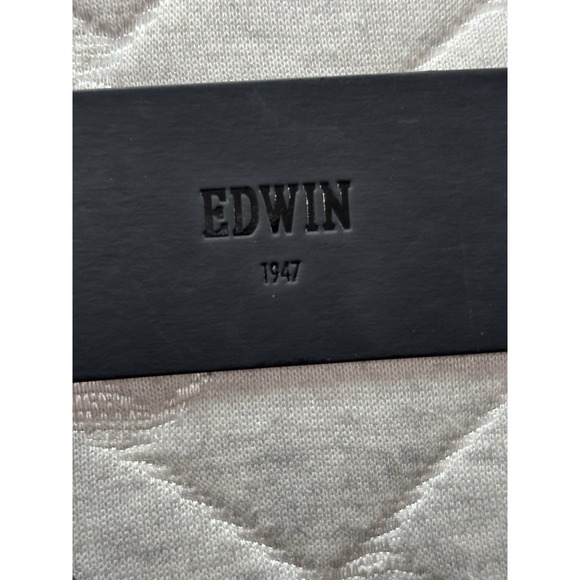 Edwin Jeans Womens 31 Black Denim Harlow Cotton Wide Leg Pockets‎ Belted Baggy - Picture 5 of 11